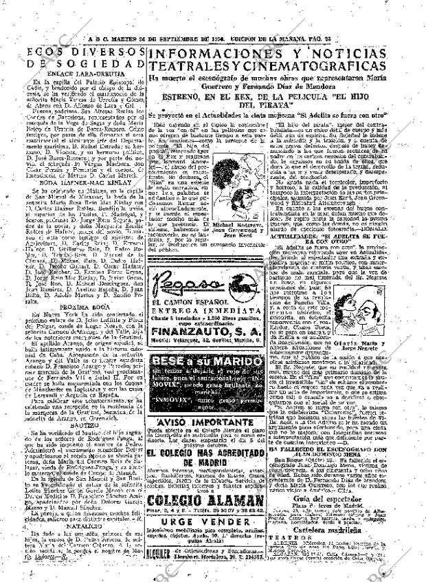 ABC MADRID 26-09-1950 página 23