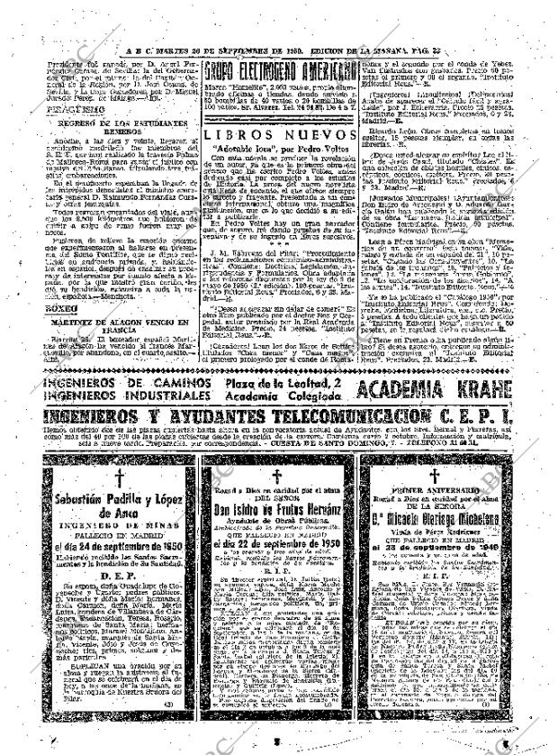 ABC MADRID 26-09-1950 página 33