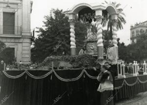 Procesión de San Juan de Dios en Sevilla