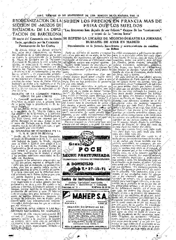 ABC MADRID 29-09-1950 página 11