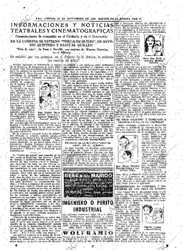 ABC MADRID 29-09-1950 página 21