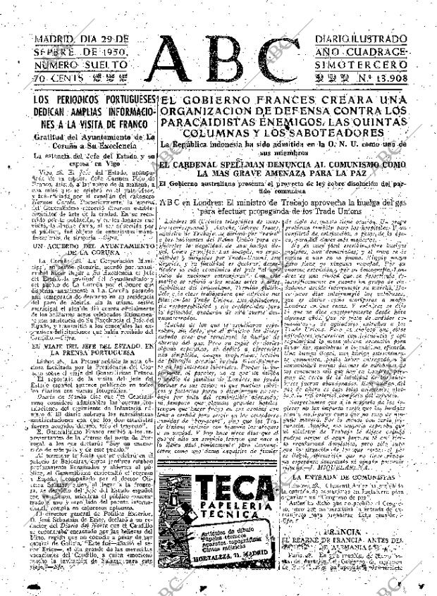 ABC MADRID 29-09-1950 página 7