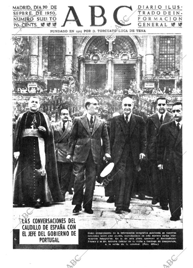 ABC MADRID 30-09-1950 página 1