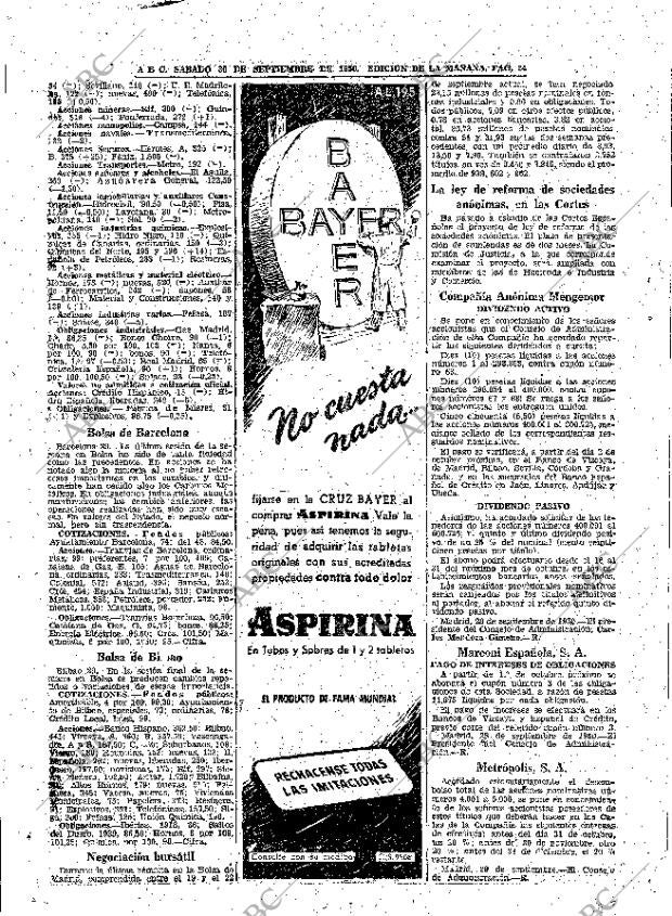 ABC MADRID 30-09-1950 página 24