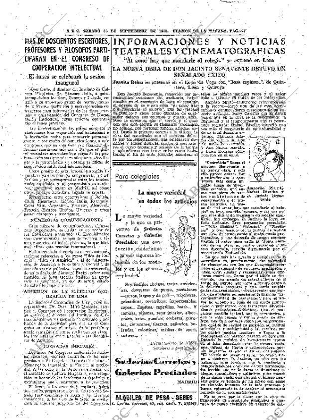 ABC MADRID 30-09-1950 página 27