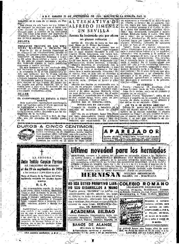 ABC MADRID 30-09-1950 página 31