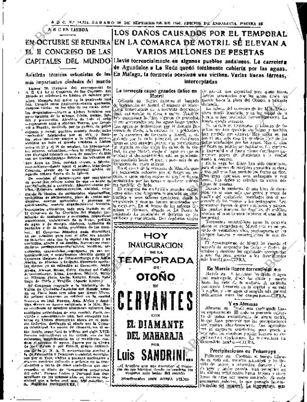 ABC SEVILLA 30-09-1950 página 13