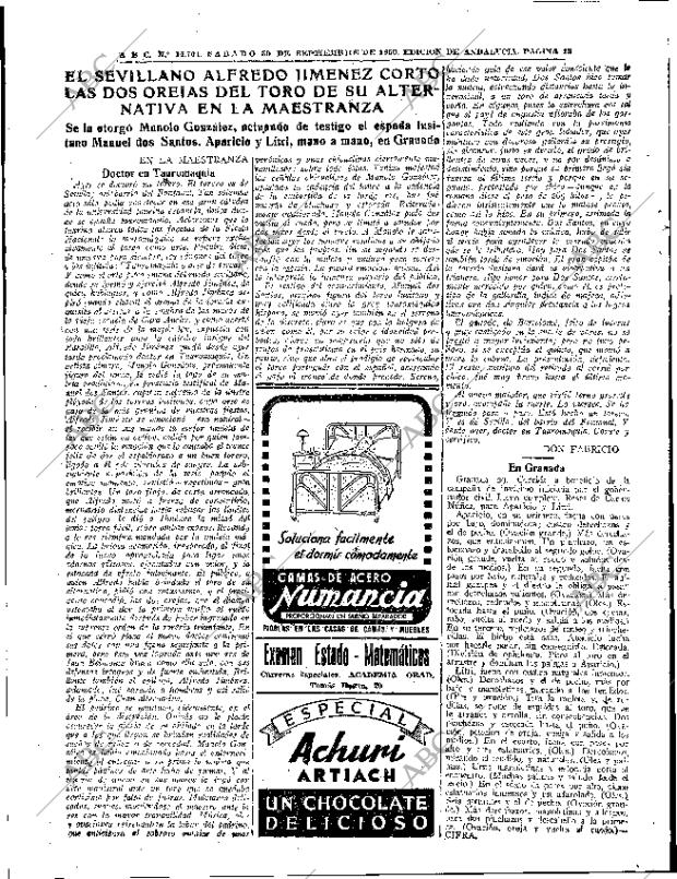ABC SEVILLA 30-09-1950 página 18