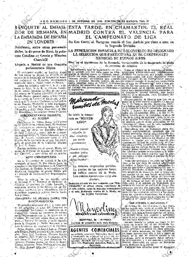 ABC MADRID 01-10-1950 página 27