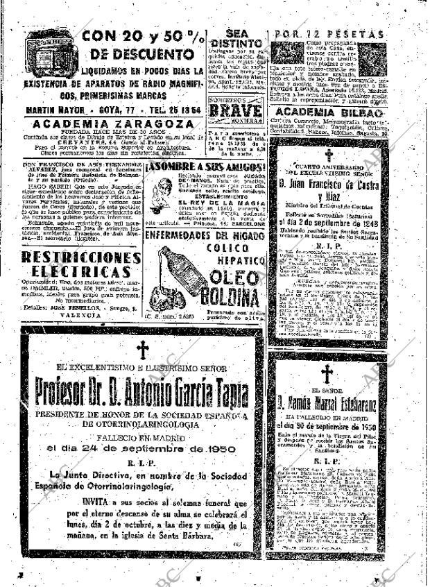 ABC MADRID 01-10-1950 página 32