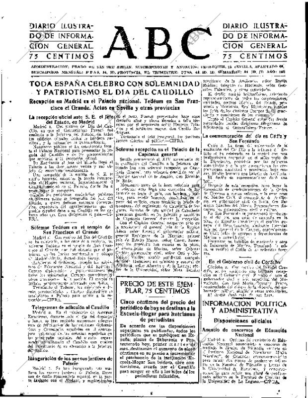 ABC SEVILLA 03-10-1950 página 5