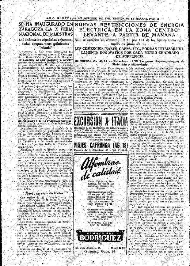 ABC MADRID 10-10-1950 página 11
