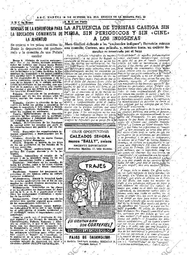 ABC MADRID 10-10-1950 página 13