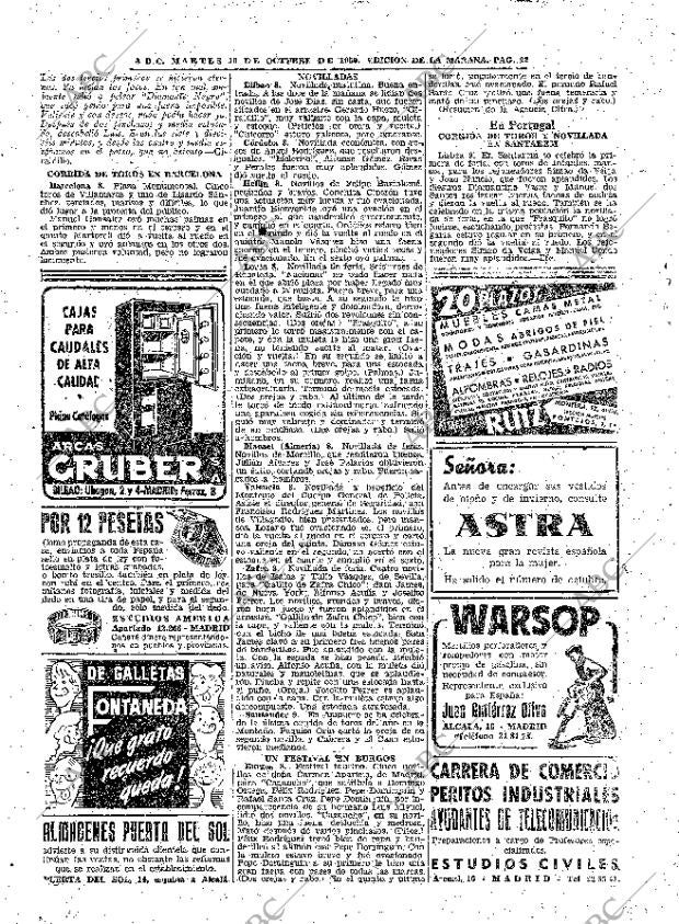 ABC MADRID 10-10-1950 página 22