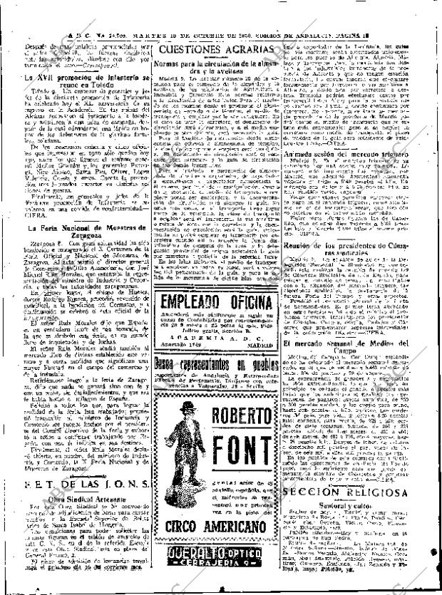 ABC SEVILLA 10-10-1950 página 16