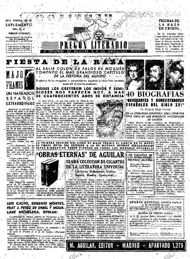 ABC MADRID 12-10-1950 página 14
