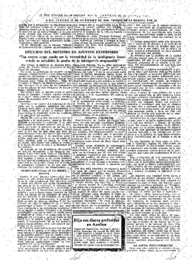 ABC MADRID 12-10-1950 página 22