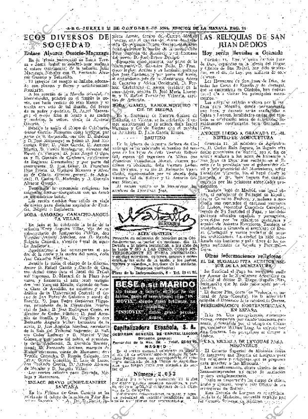 ABC MADRID 12-10-1950 página 24