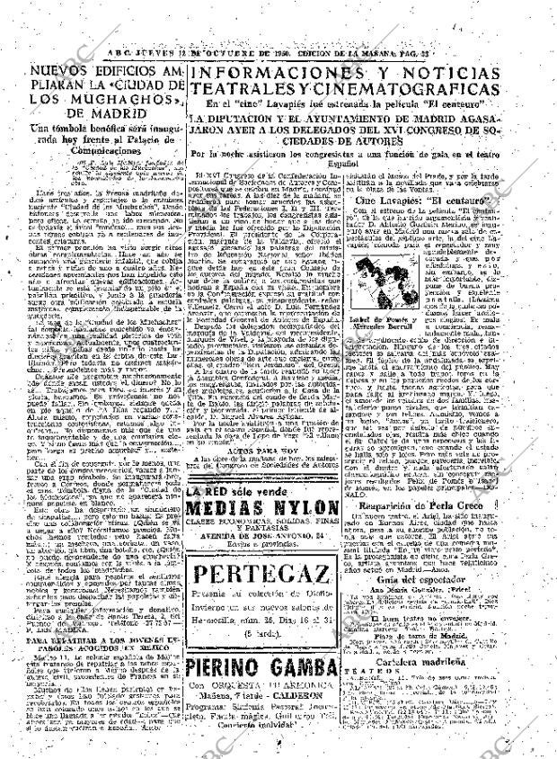 ABC MADRID 12-10-1950 página 33