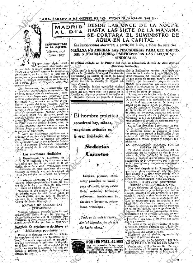 ABC MADRID 14-10-1950 página 23
