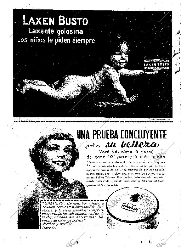 ABC MADRID 14-10-1950 página 8