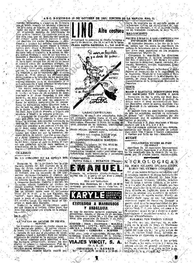 ABC MADRID 15-10-1950 página 31
