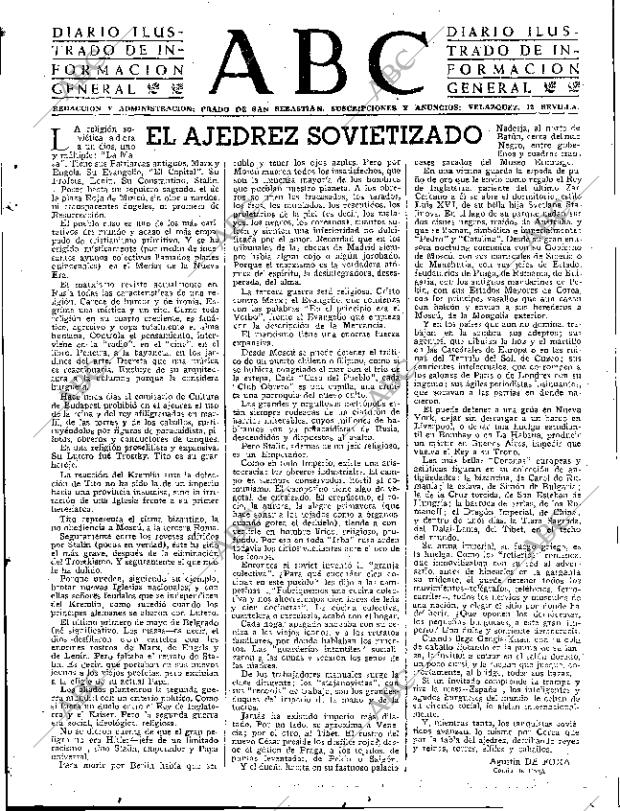 ABC SEVILLA 15-10-1950 página 3