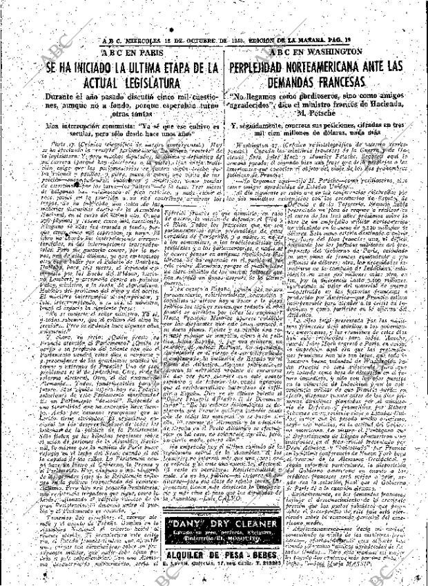 ABC MADRID 18-10-1950 página 19