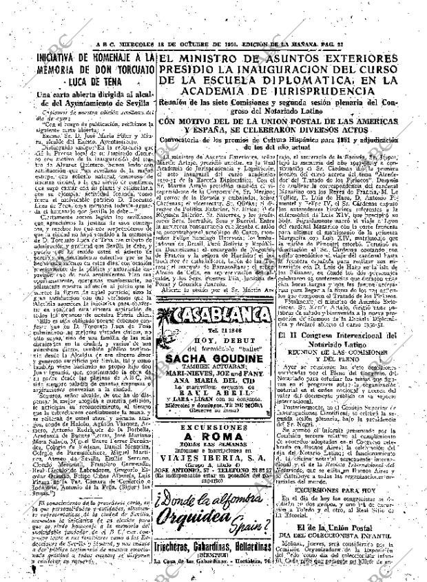 ABC MADRID 18-10-1950 página 23