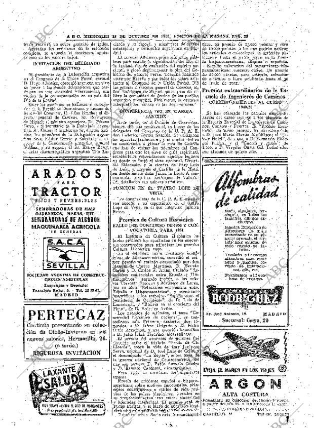 ABC MADRID 18-10-1950 página 24