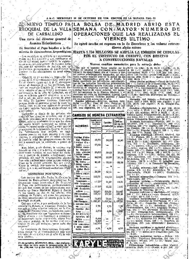 ABC MADRID 18-10-1950 página 25