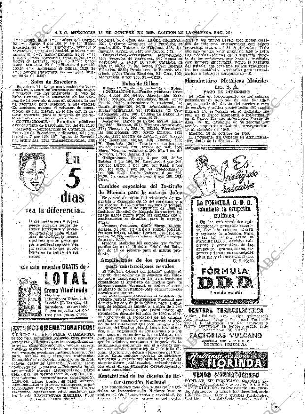 ABC MADRID 18-10-1950 página 26