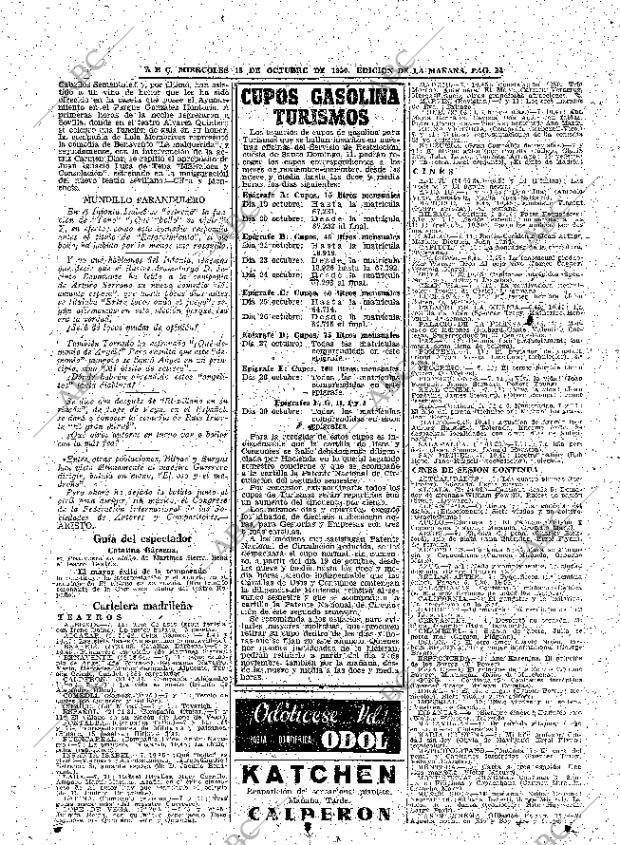 ABC MADRID 18-10-1950 página 34
