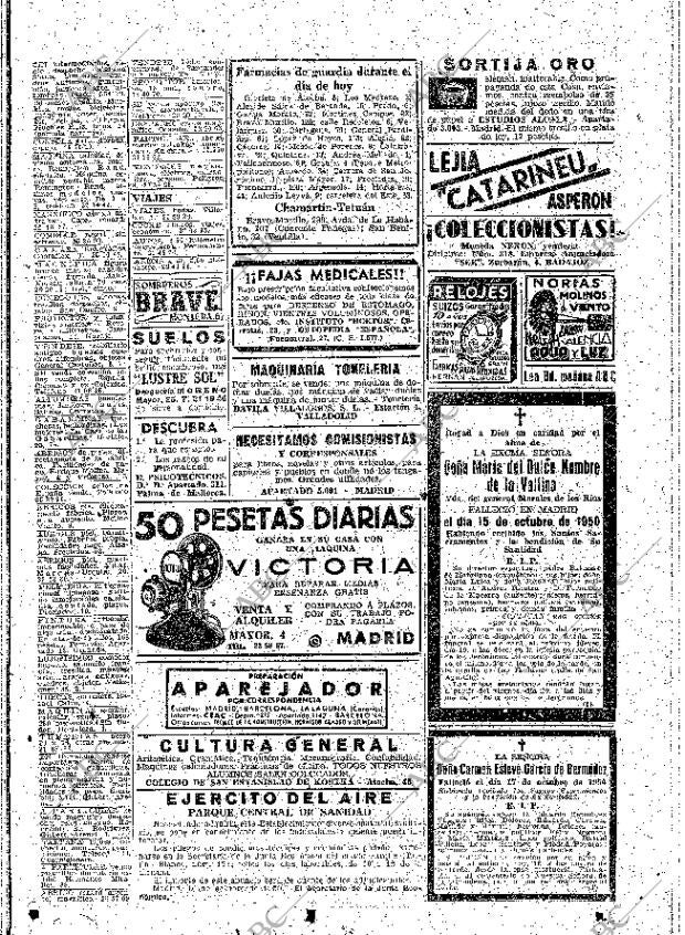 ABC MADRID 18-10-1950 página 38