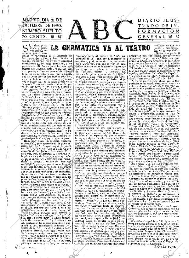 ABC MADRID 21-10-1950 página 3
