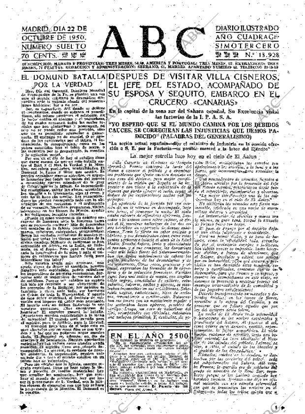 ABC MADRID 22-10-1950 página 15