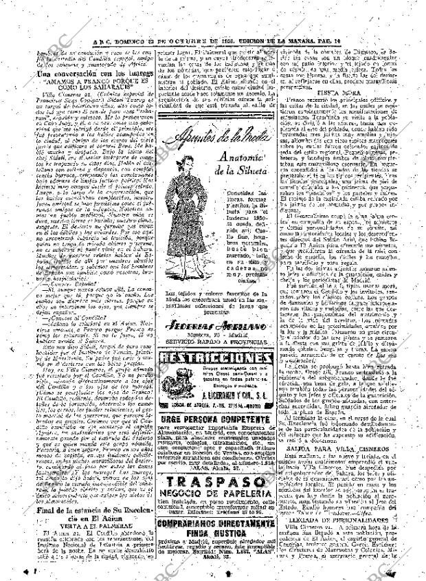 ABC MADRID 22-10-1950 página 16