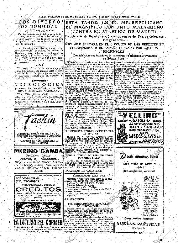 ABC MADRID 22-10-1950 página 25