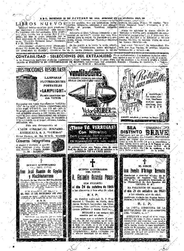 ABC MADRID 22-10-1950 página 28