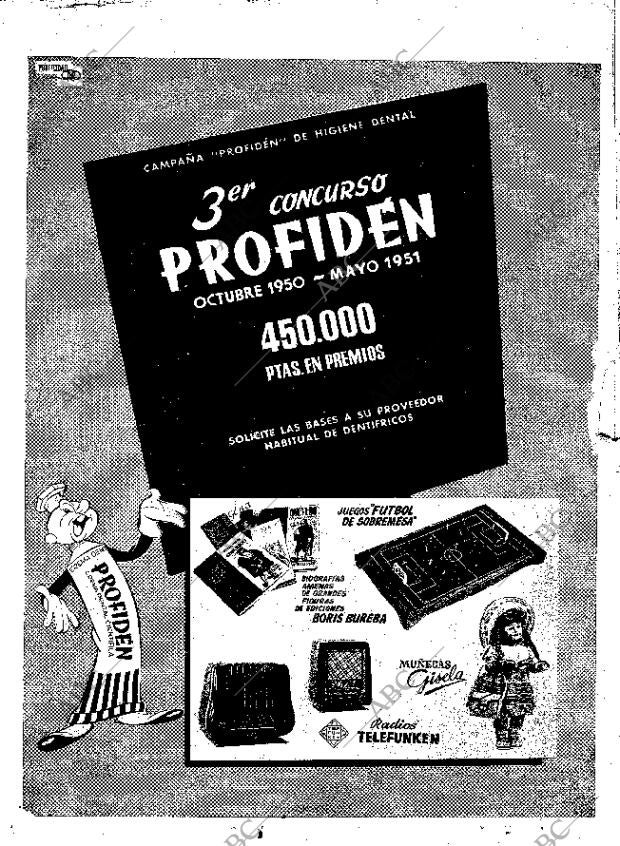 ABC MADRID 24-10-1950 página 2