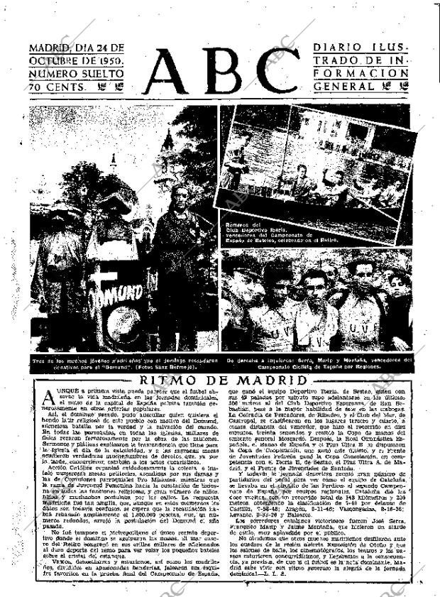 ABC MADRID 24-10-1950 página 3