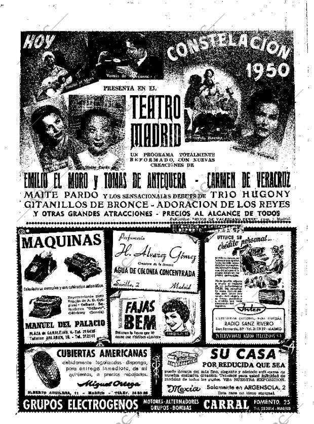 ABC MADRID 24-10-1950 página 4