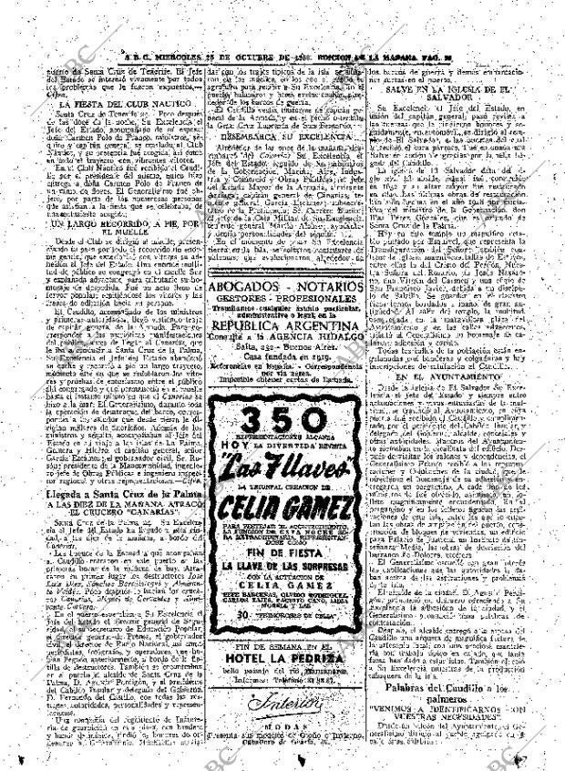 ABC MADRID 25-10-1950 página 16