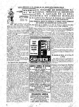 ABC MADRID 25-10-1950 página 23