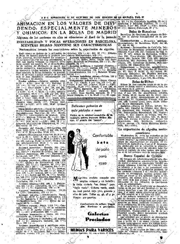 ABC MADRID 25-10-1950 página 27