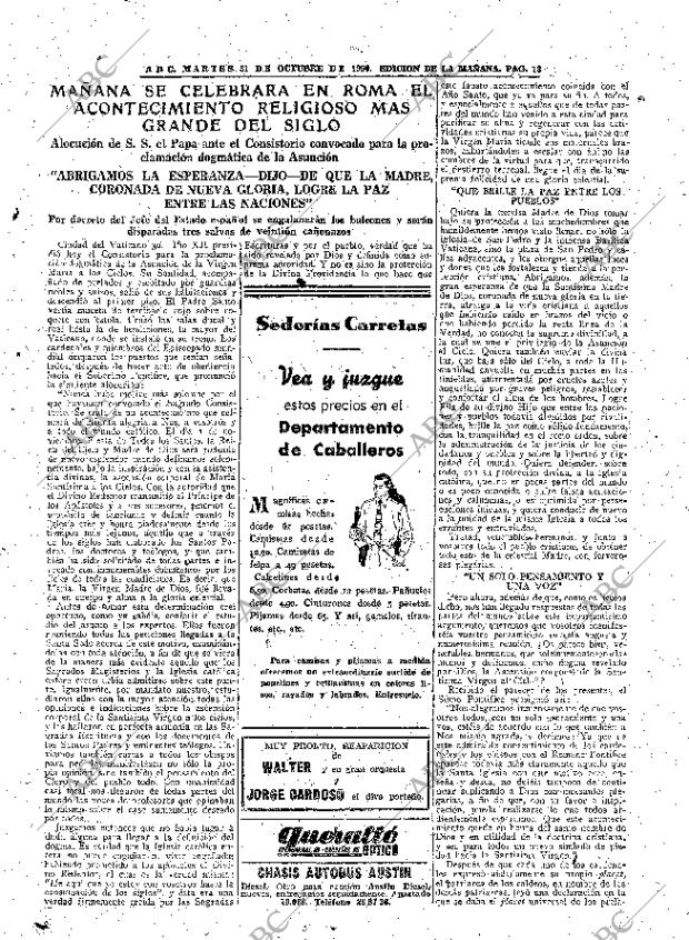 ABC MADRID 31-10-1950 página 13