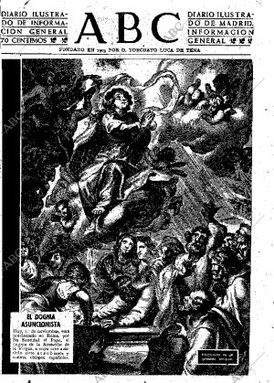 ABC SEVILLA 01-11-1950 página 1