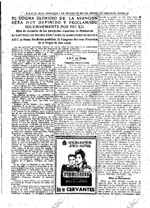ABC SEVILLA 01-11-1950 página 11