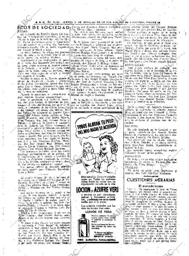 ABC SEVILLA 02-11-1950 página 12