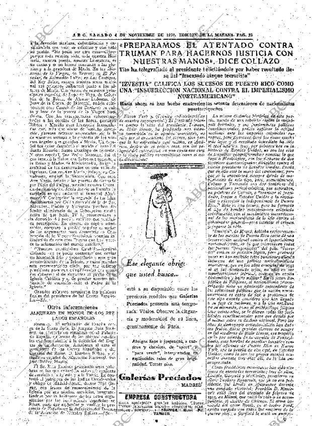 ABC MADRID 04-11-1950 página 23